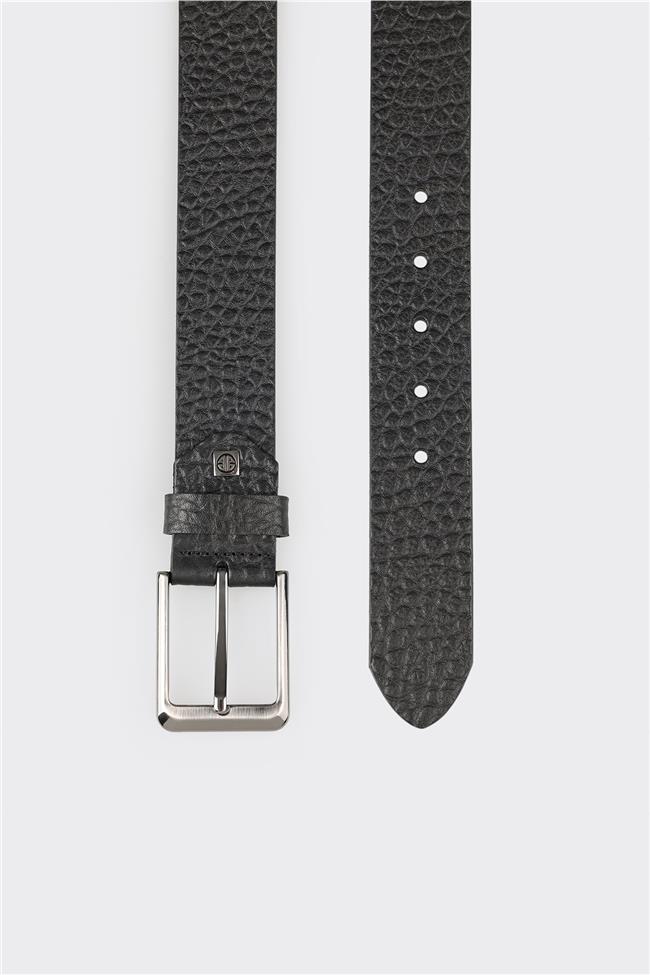 Siyah Deri Erkek Kemer