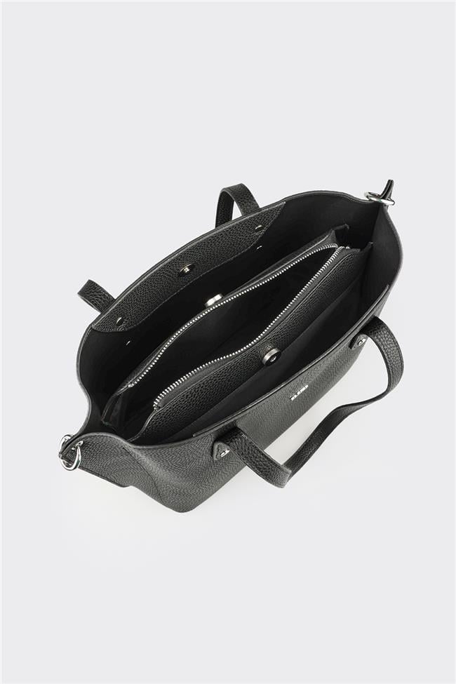 Siyah Kadın Büyük Omuz Çantası