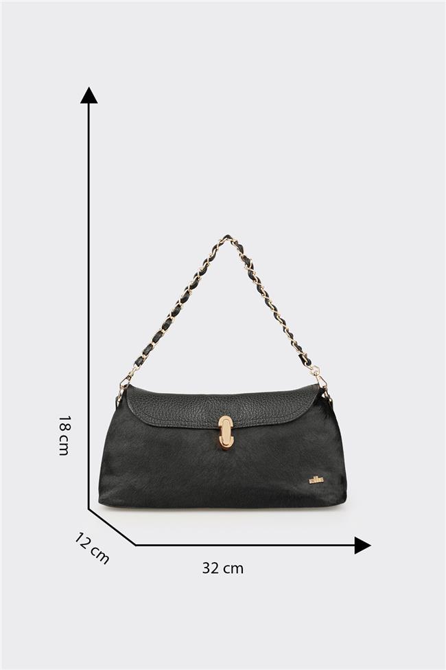 Siyah Kadın Çapraz Çanta