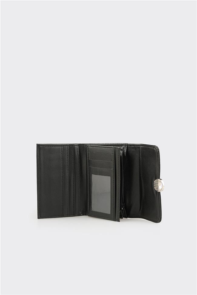 Siyah Kadın Cüzdan