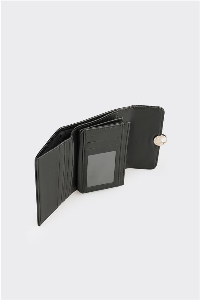 Siyah Kadın Cüzdan