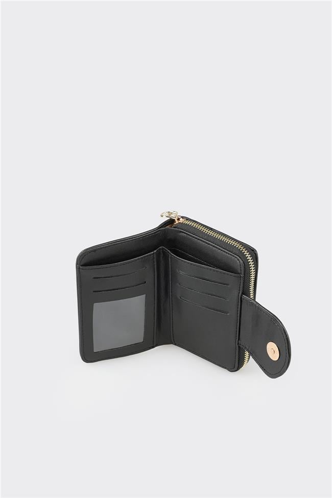 Siyah Kadın Cüzdan