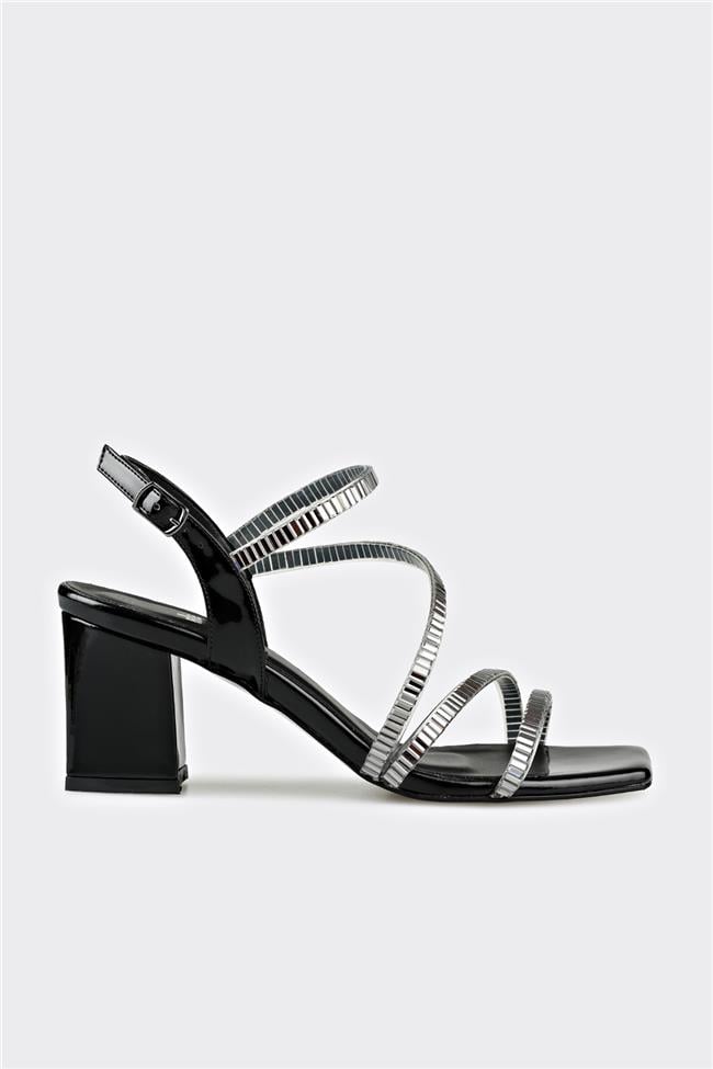 Siyah Kadın Günlük Sandalet