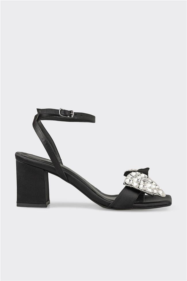 Siyah Kadın Günlük Sandalet