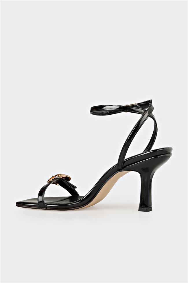 Siyah Kadın Günlük Sandalet