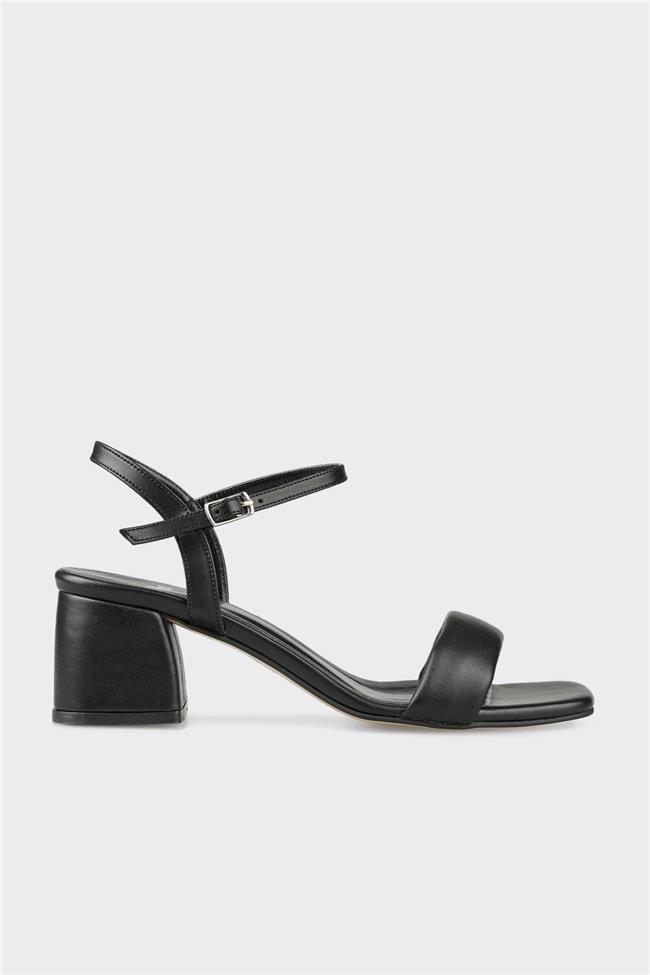 Siyah Kadın Günlük Sandalet