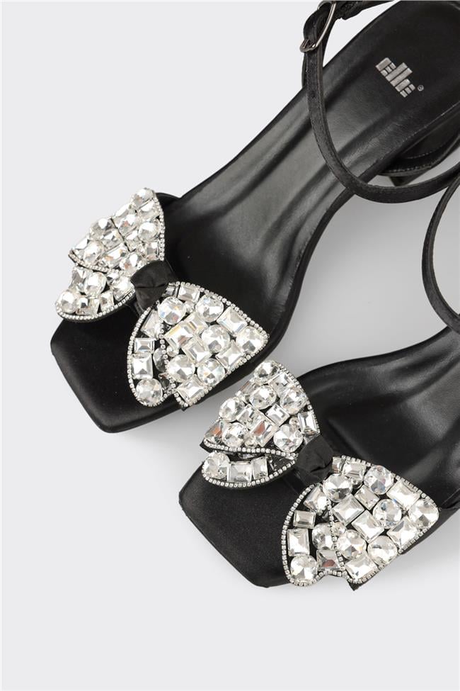 Siyah Kadın Günlük Sandalet