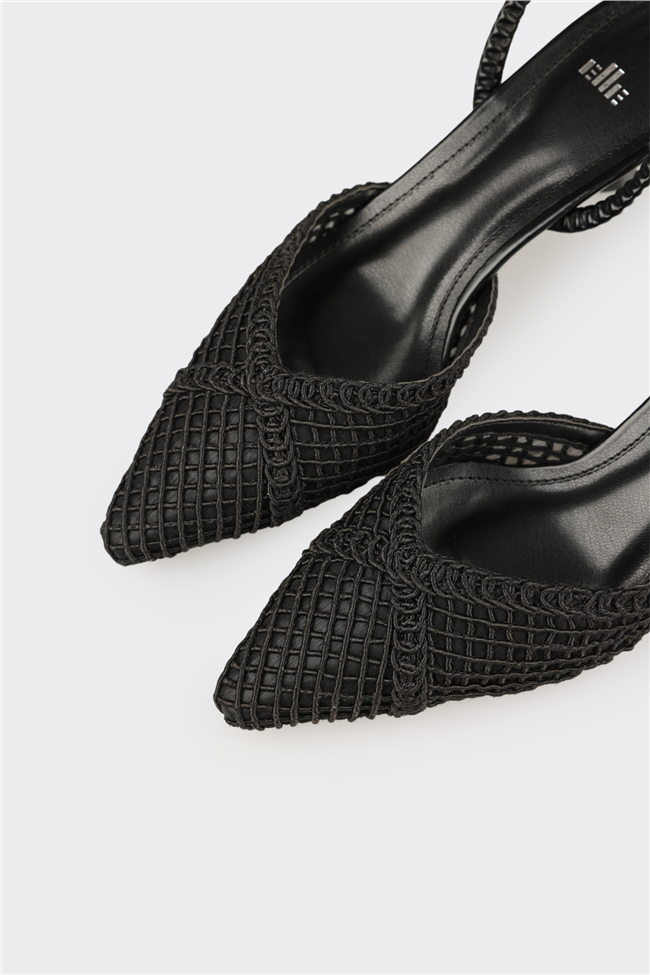 Siyah Kadın Klasik Ayakkabı