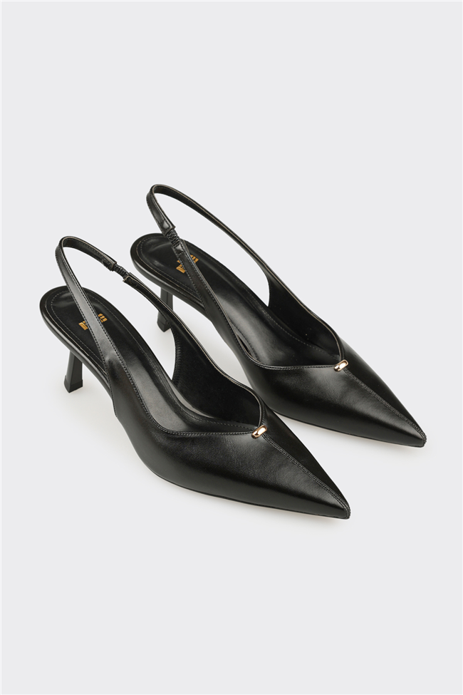 Siyah Kadın Klasik Ayakkabı