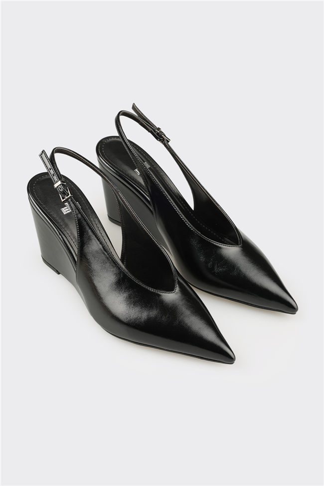 Siyah Kadın Klasik Ayakkabı