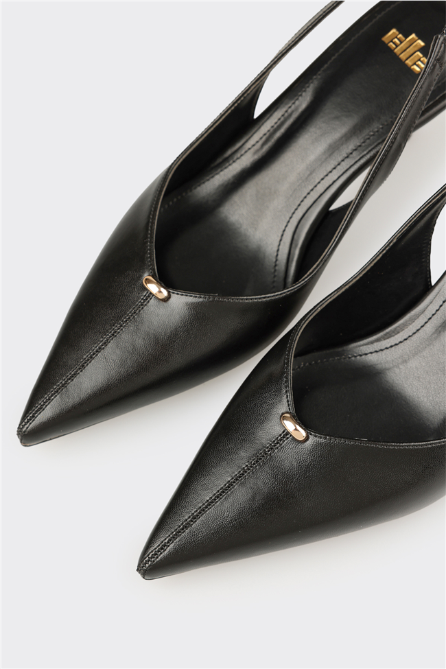 Siyah Kadın Klasik Ayakkabı