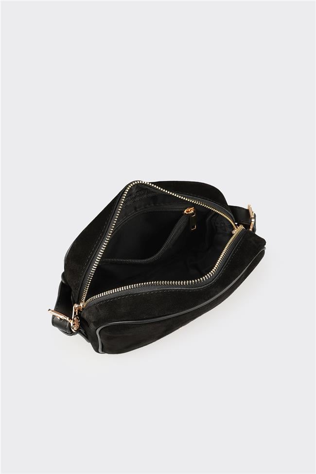 Siyah Kadın Küçük Çapraz Çanta