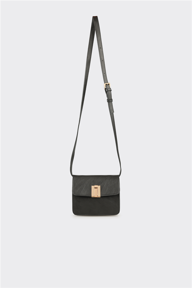 Siyah Kadın Küçük Çapraz Çanta