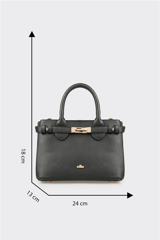 Siyah Kadın Küçük El Çantası