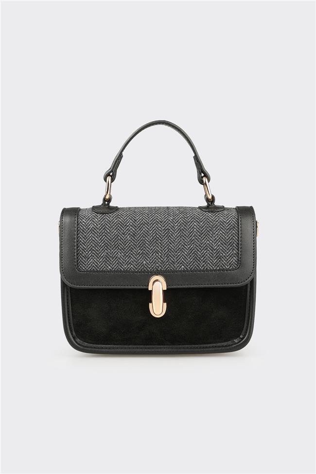 Siyah Kadın Küçük El Çantası