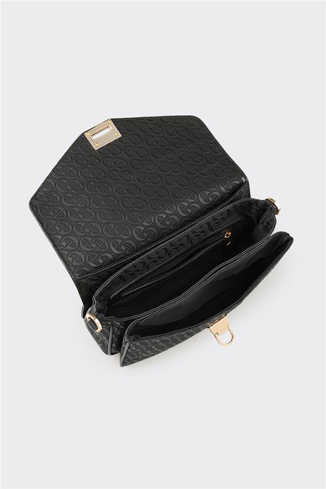 Siyah Kadın Küçük El Çantası