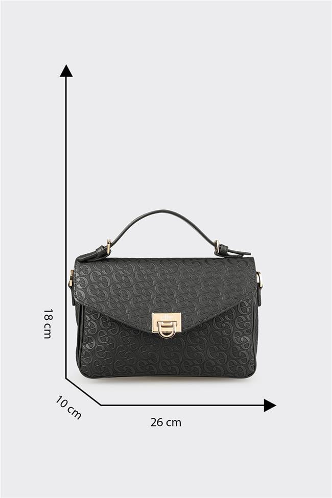 Siyah Kadın Küçük El Çantası