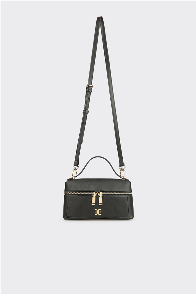 Siyah Kadın Küçük El Çantası