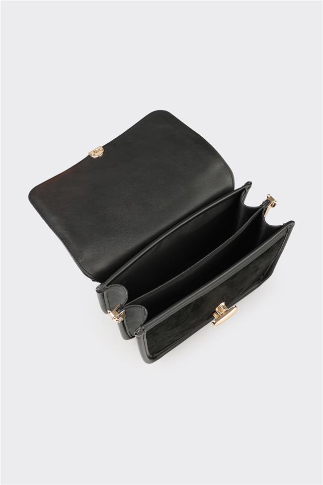 Siyah Kadın Küçük El Çantası