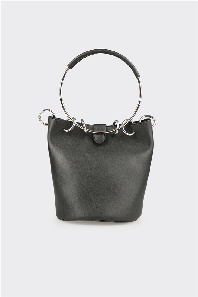 Siyah Kadın Küçük El Çantası