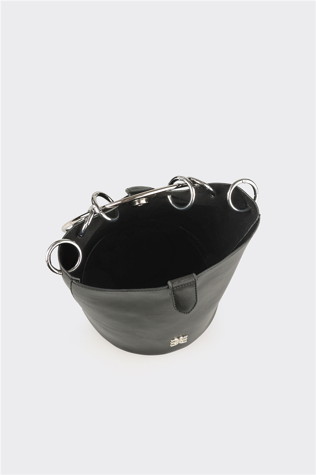 Siyah Kadın Küçük El Çantası