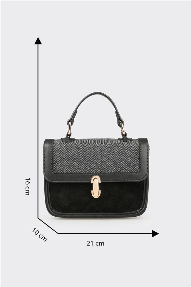 Siyah Kadın Küçük El Çantası