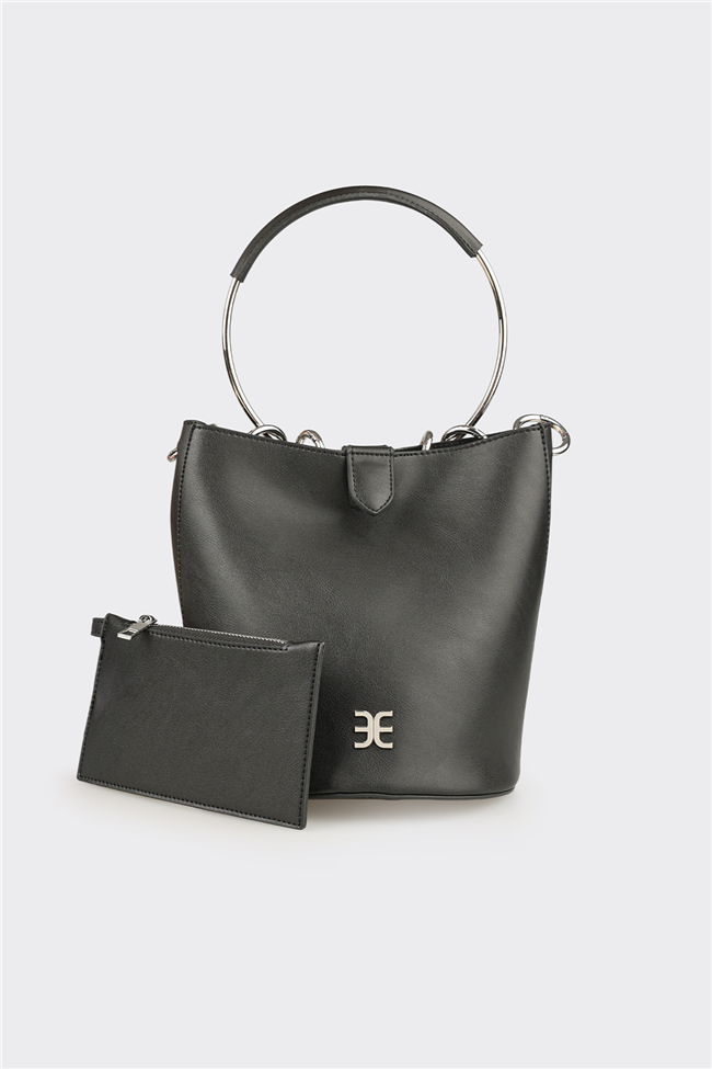 Siyah Kadın Küçük El Çantası