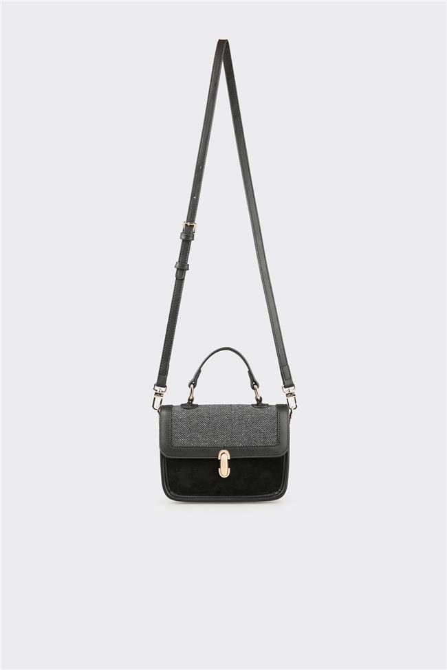 Siyah Kadın Küçük El Çantası