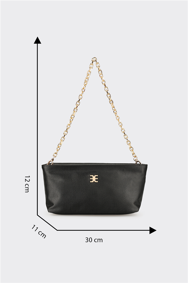 Siyah Kadın Küçük Omuz Çantası
