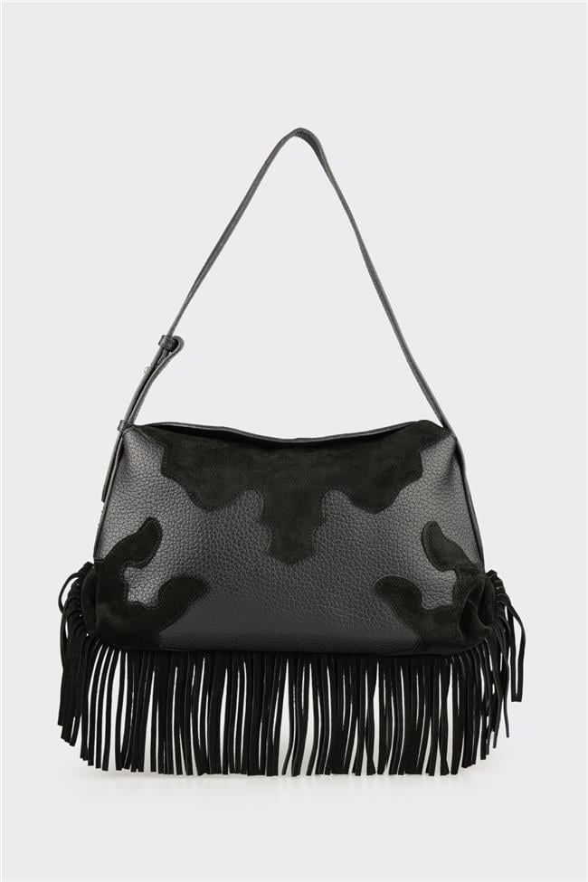 Siyah Kadın Omuz Çantası