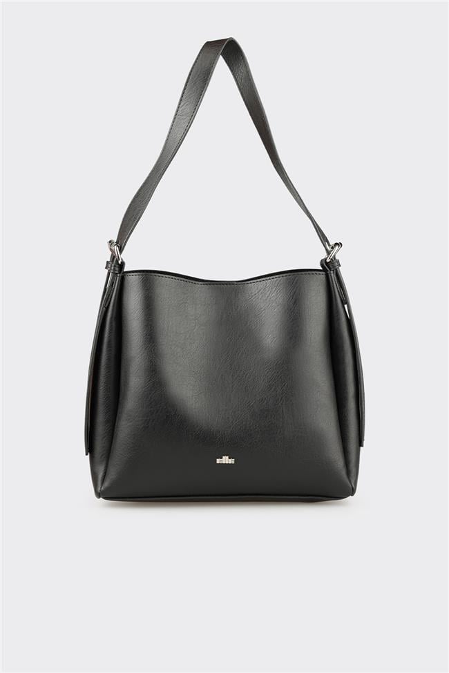 Siyah Kadın Omuz Çantası