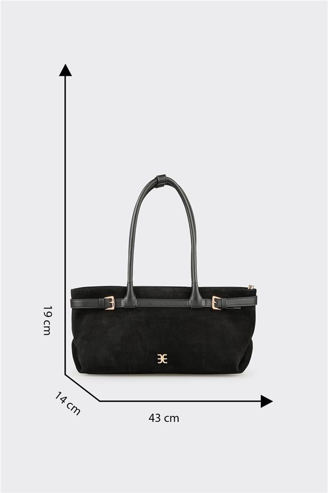 Siyah Kadın Omuz Çantası