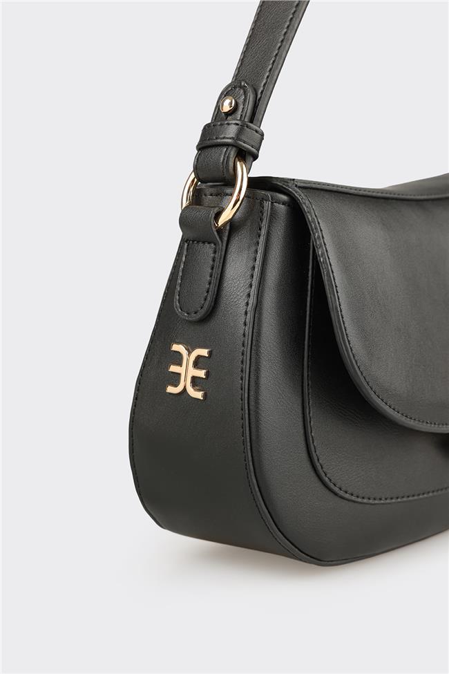 Siyah Kadın Omuz Çantası