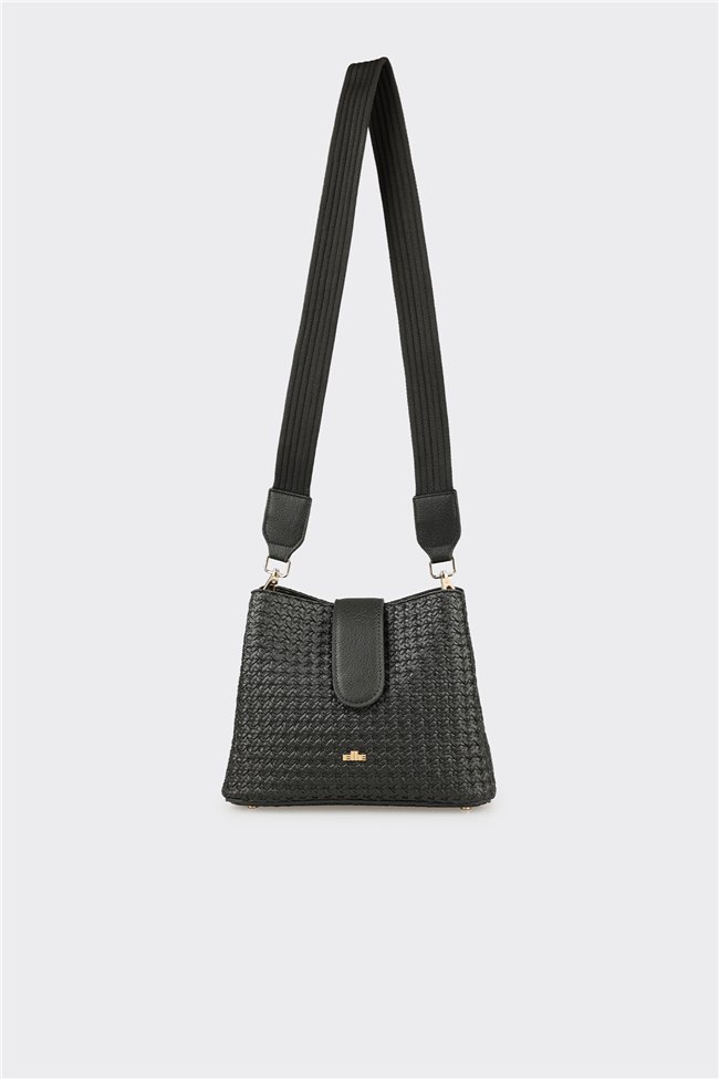 Siyah Kadın Omuz Çantası