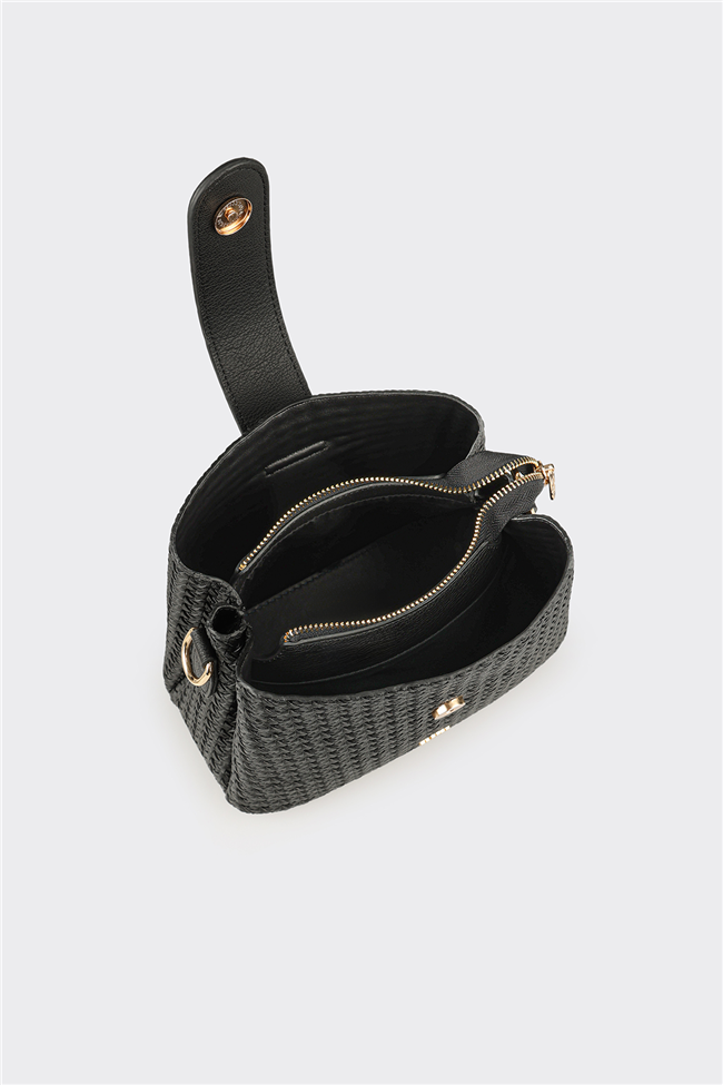 Siyah Kadın Omuz Çantası