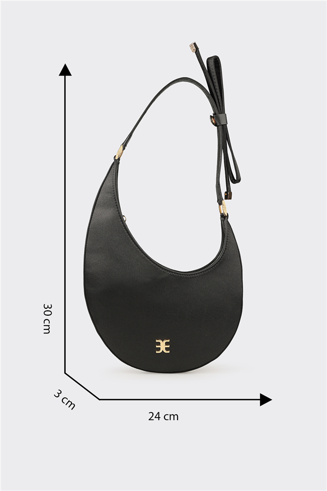 Siyah Kadın Omuz Çantası