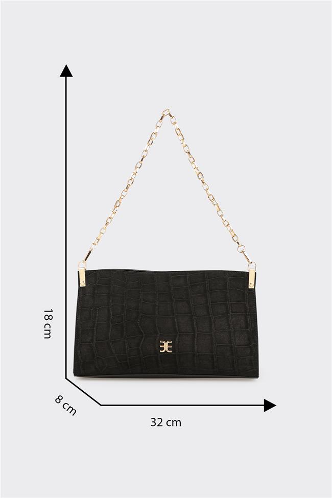 Siyah Kadın Omuz Çantası