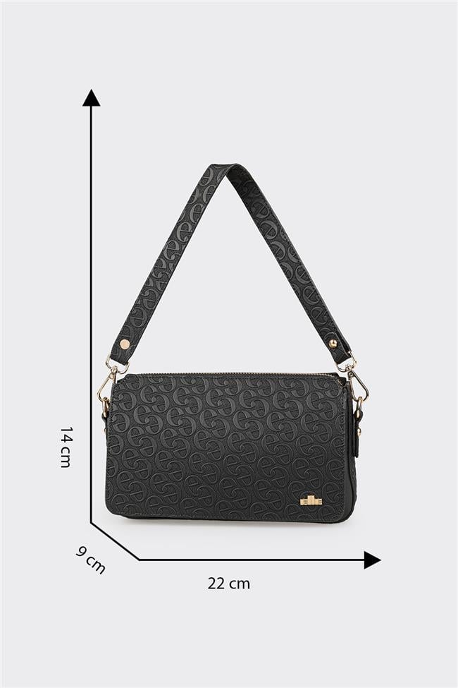 Siyah Kadın Omuz Çantası