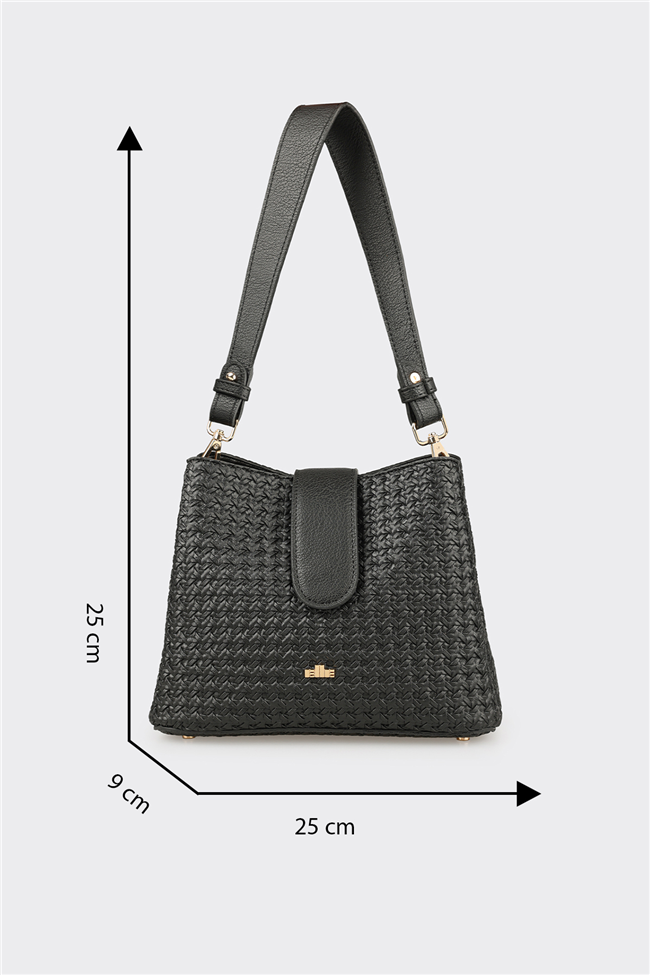 Siyah Kadın Omuz Çantası