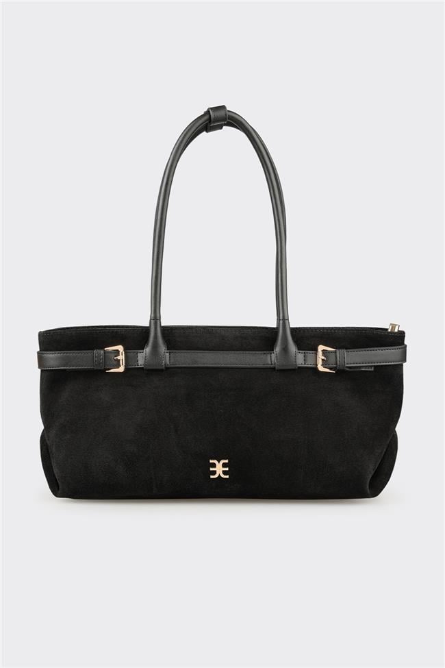 Siyah Kadın Omuz Çantası