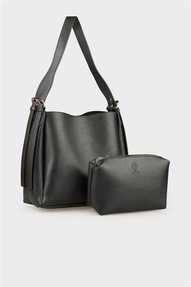 Siyah Kadın Omuz Çantası