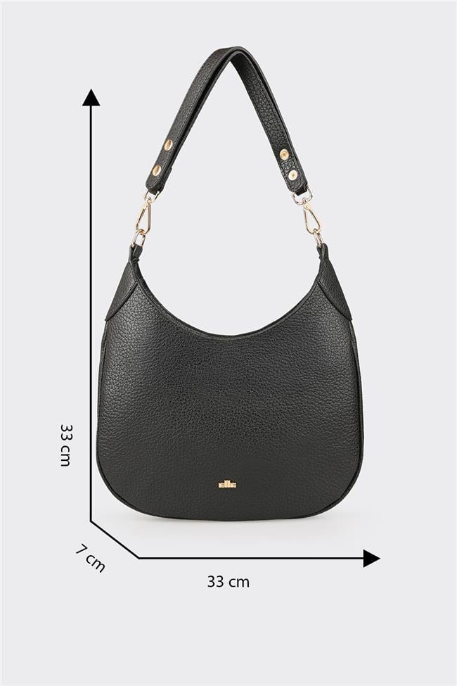 Siyah Kadın Omuz Çantası