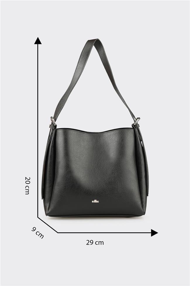 Siyah Kadın Omuz Çantası