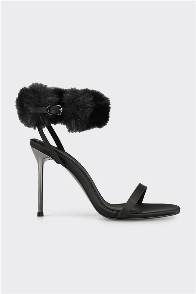 Siyah Kadın Sandalet