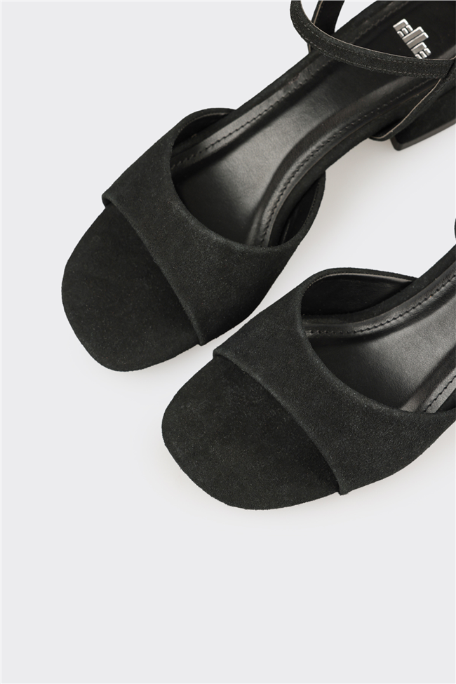 Siyah Kadın Sandalet