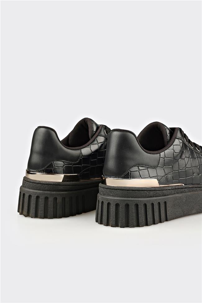 Siyah Kadın Spor Ayakkabı