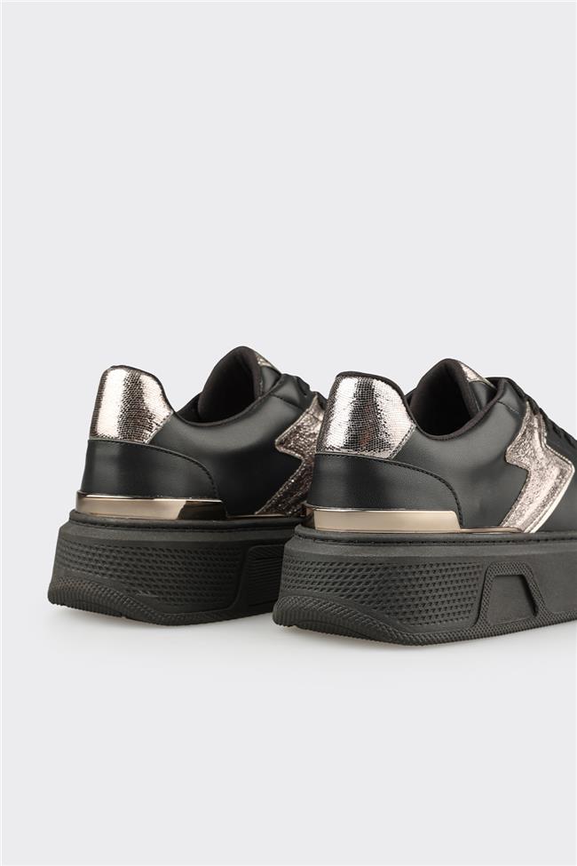 Siyah Kadın Spor Ayakkabı