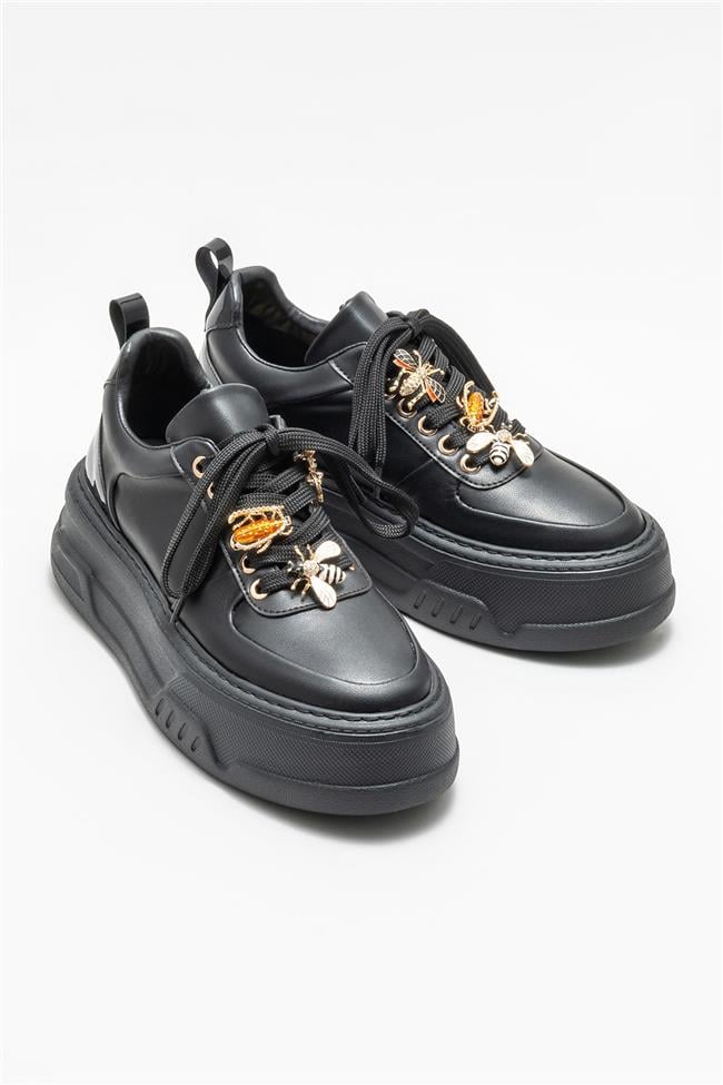 Siyah Kadın Spor Ayakkabı