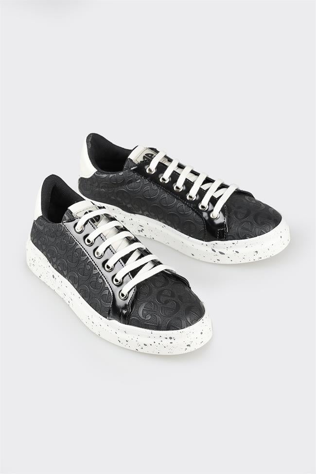 Siyah Kadın Spor Ayakkabı