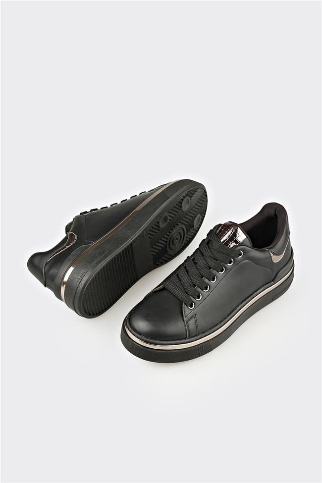 Siyah Kadın Spor Ayakkabı